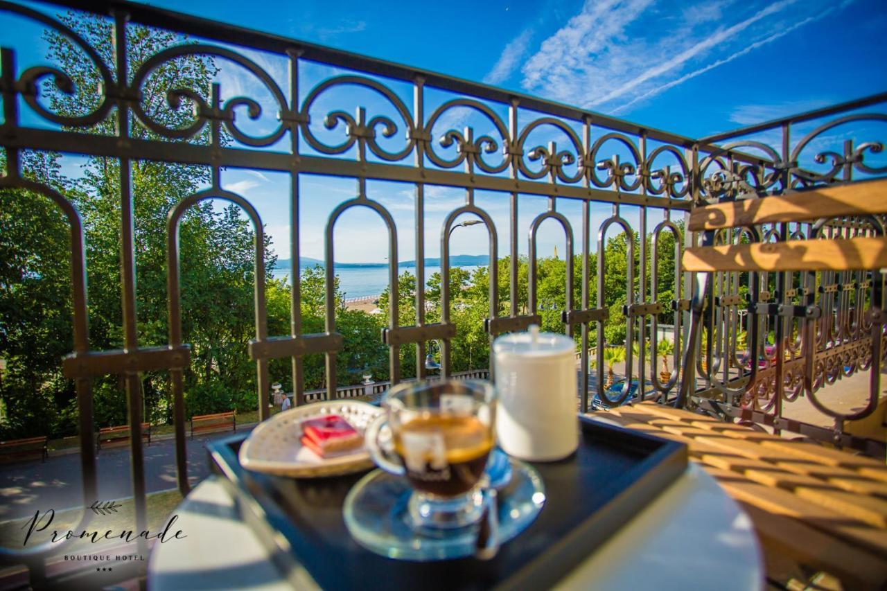 Hotel Residence Promenade Бургас Экстерьер фото View from the balcony of the hotel